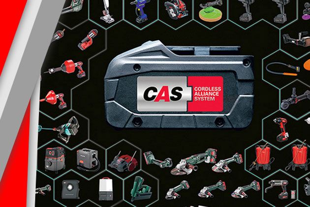 cas - один аккумулятор для всех приборов!