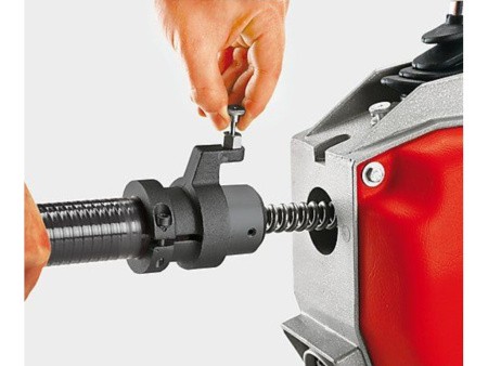 Машина переносная электрическая для прочистки труб R600, 230B в комплекте со шлангом