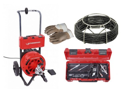 Барабанное устройство для прочистки труб RODRUM М 13